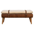 Banc en cuir Boucle Buffalo Hide
